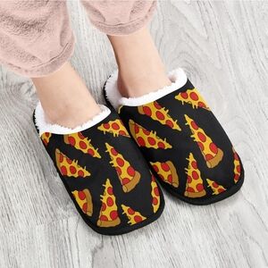 NWOT! Umidedor Pizza Print Slippers